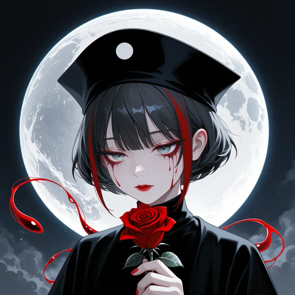 Fille à la Rose