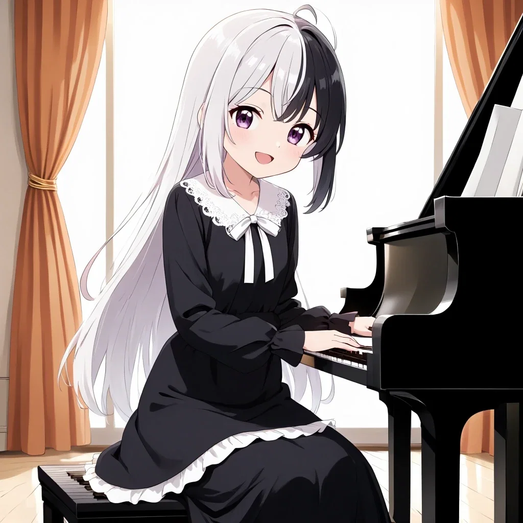 再来のピアノ少女