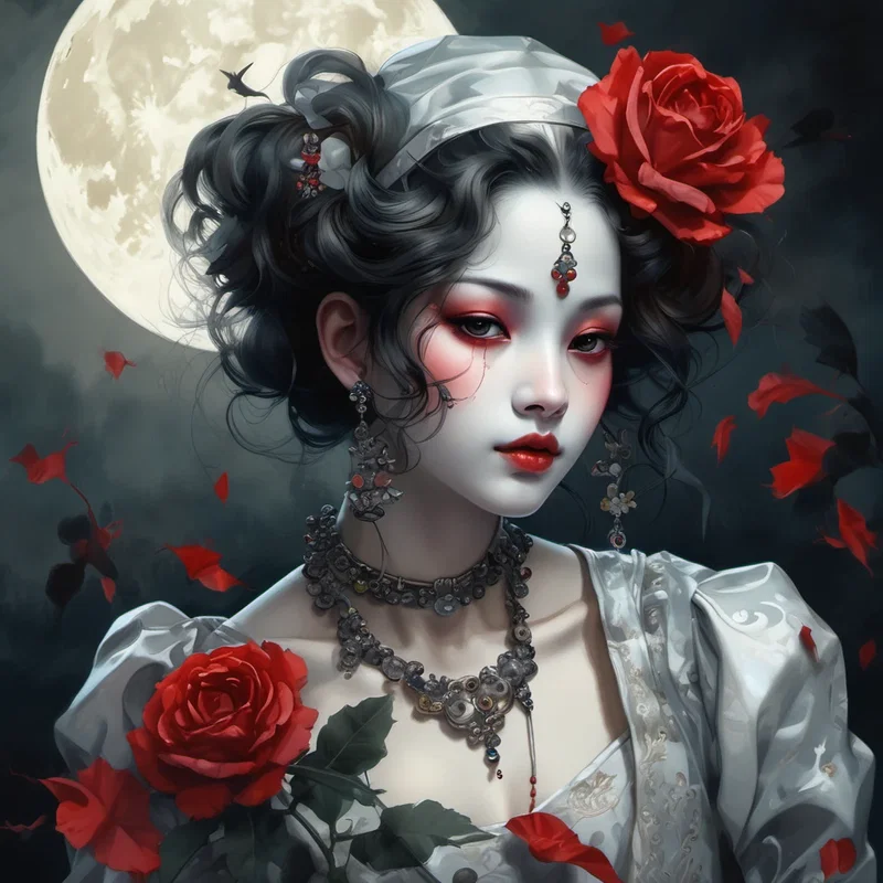 Magicienne des Roses Asiatique