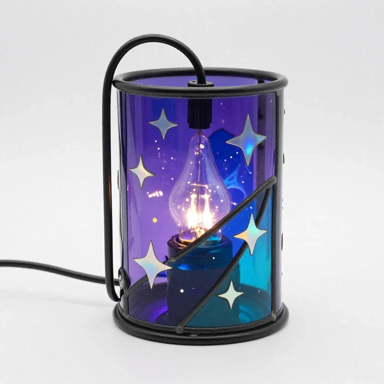 星空ステンドグラスランプ🌌