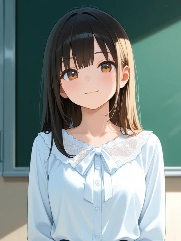 白ブラウス