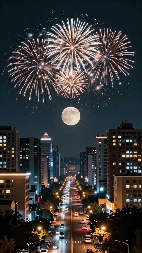 夜空パーティ