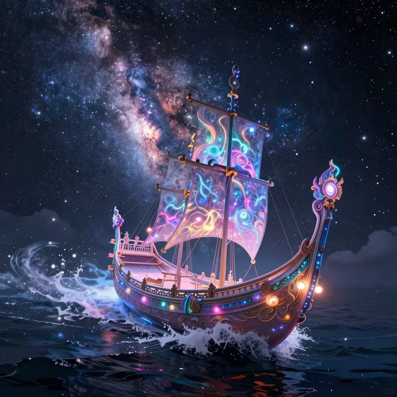 Bateau Elfique Stellaire