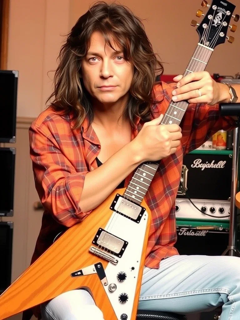 guitar hero Eddie Van Halen ,