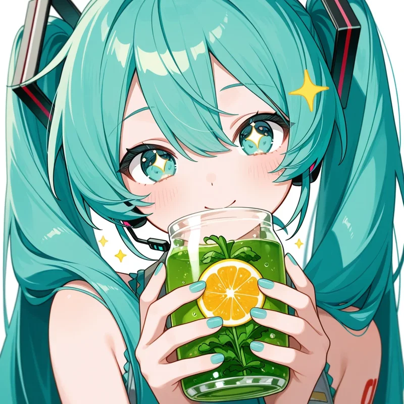 さあ飲め、お前好きだろ？野菜ジュース〜