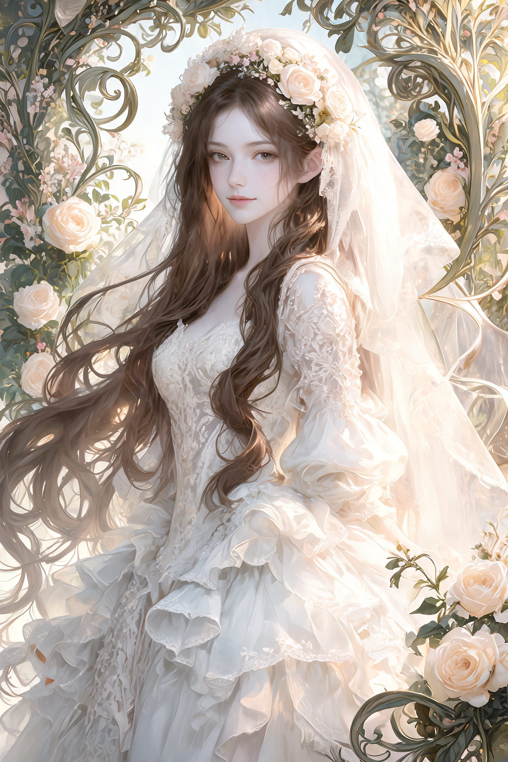 まるでelfのような花嫁