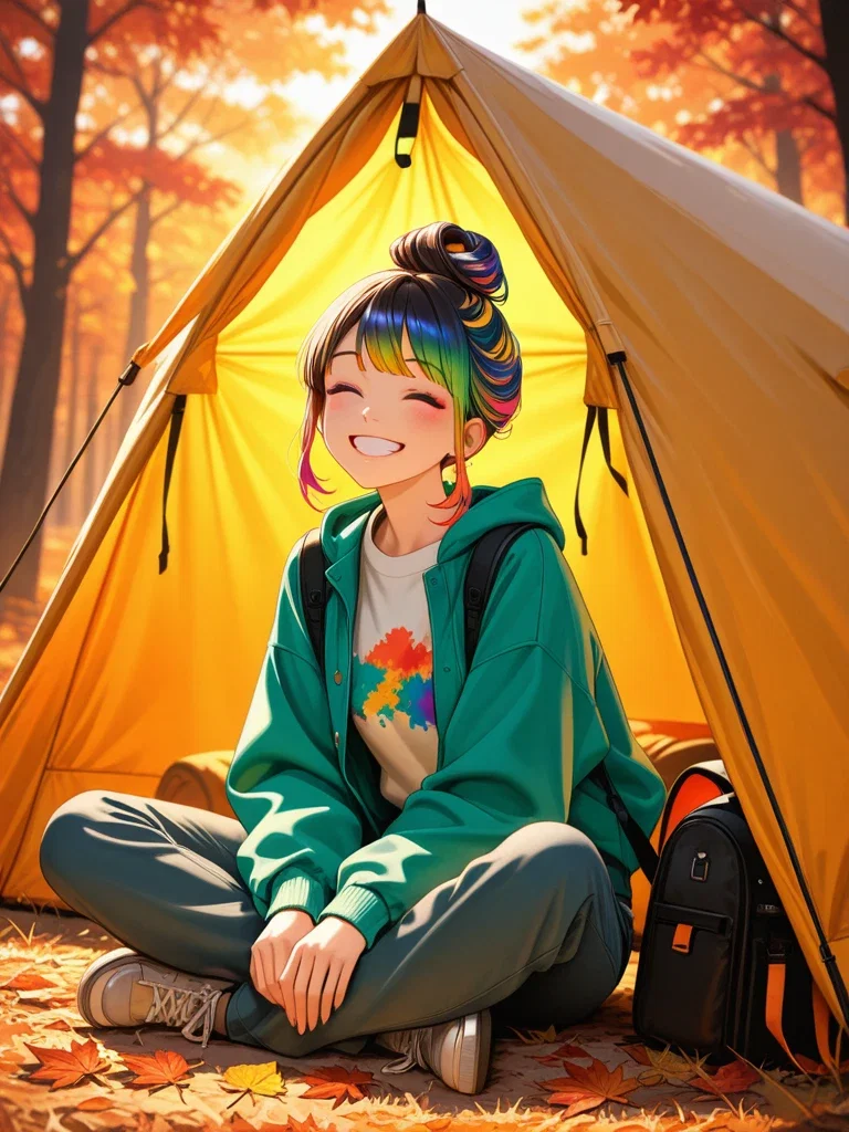 「好きなこと出来て幸せ」