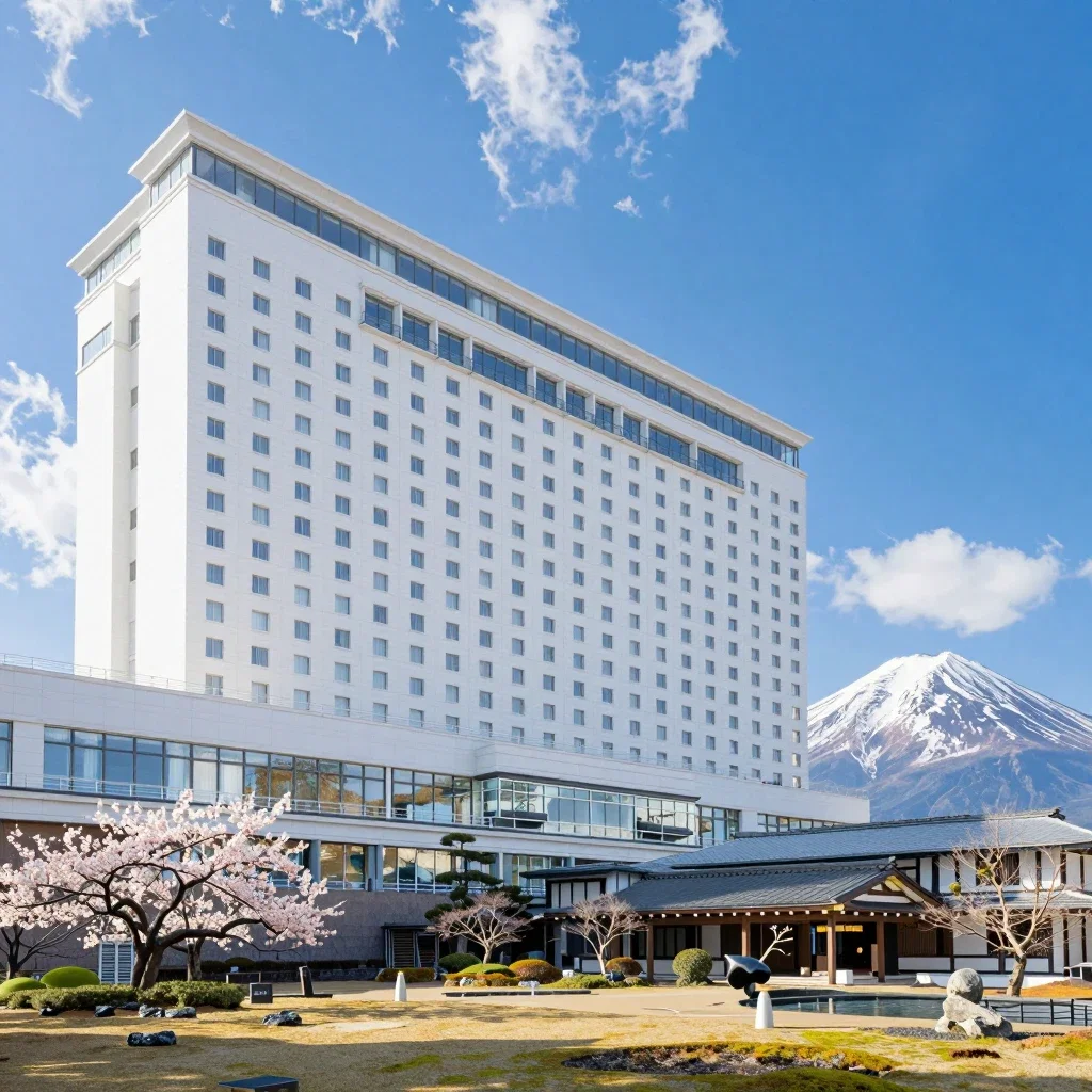 日本の大きなホテル