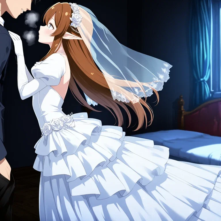 まるでelfのような花嫁