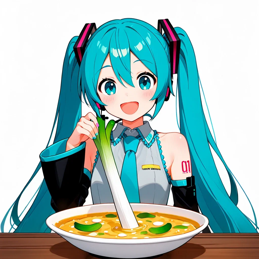 何にでもネギを入れる女
