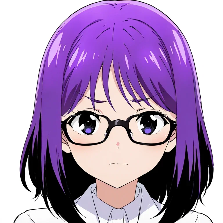 インテリ少女