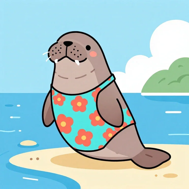 南の島のセイウチちゃん