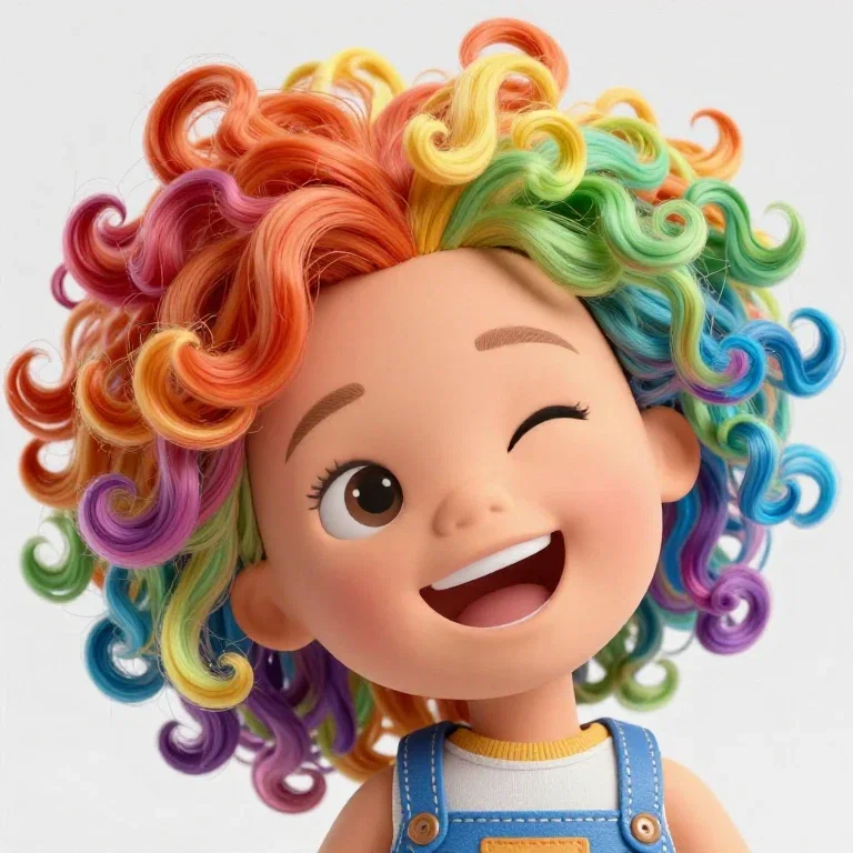 コミカルな女の子