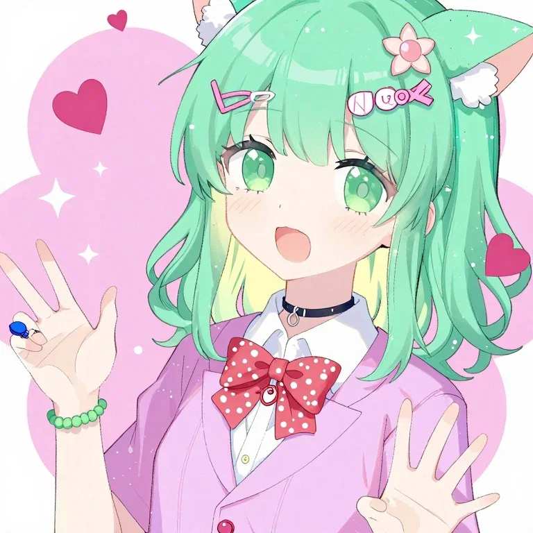 可愛い猫の女の子パート2