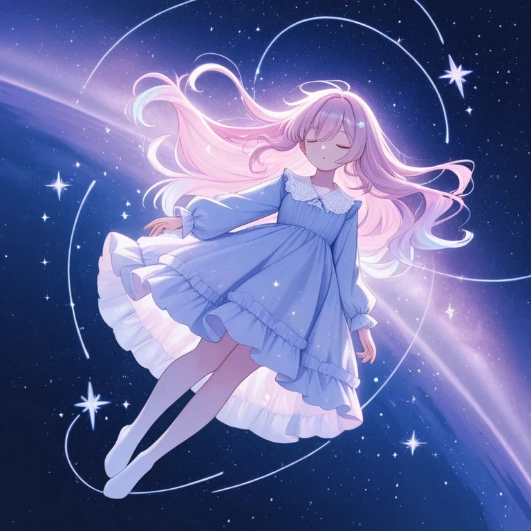 夜空で眠る