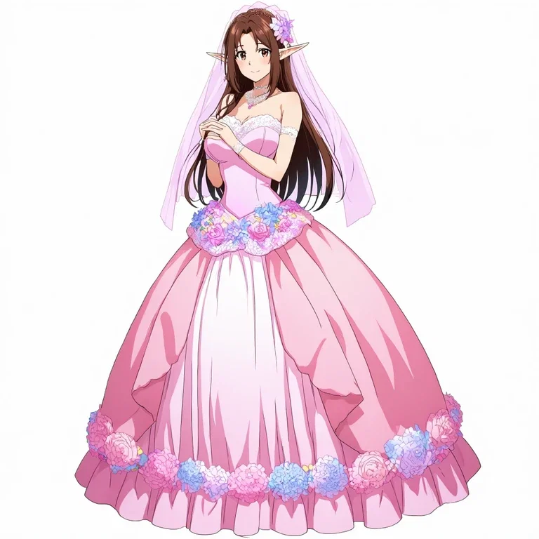 まるでelfのような花嫁