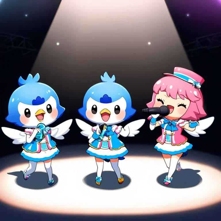 鳩の国のアイドルグループ