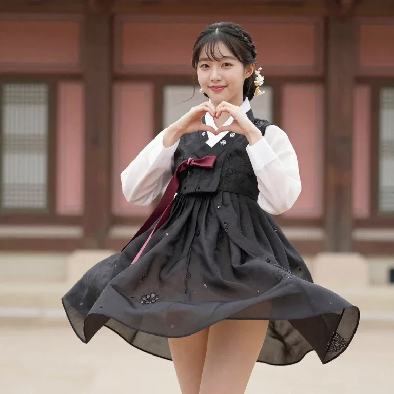 かわいいチマチョゴリ
