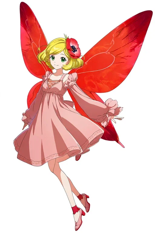 ナガミヒナゲシの妖精