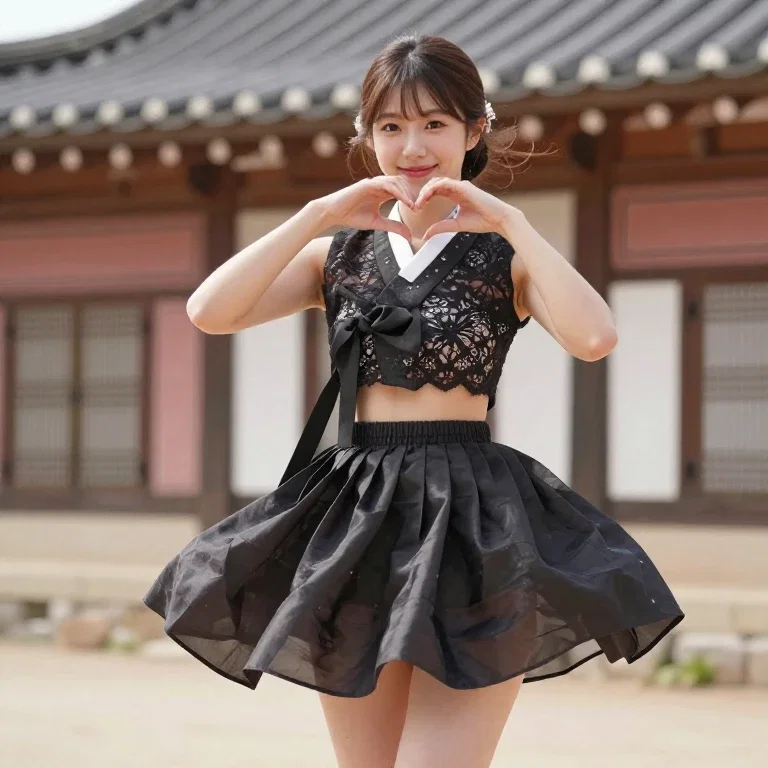 かわいいチマチョゴリ
