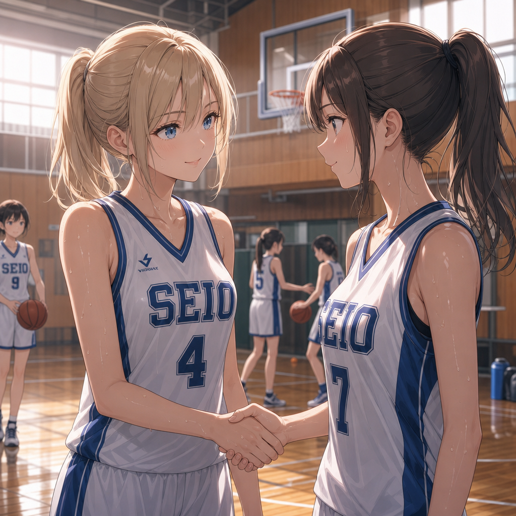 女子バスケ部員の友情