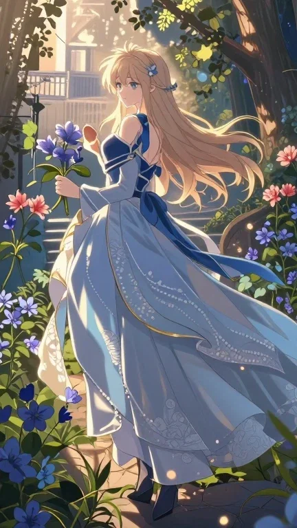 お姫様と花園