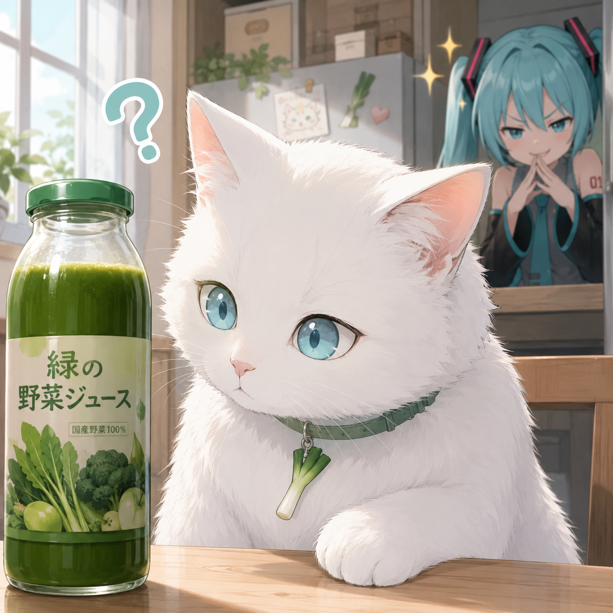 ワンチャン野菜ジュースにすればいけるか、、？