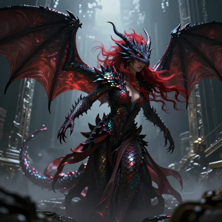 Mi-fille mi-dragon