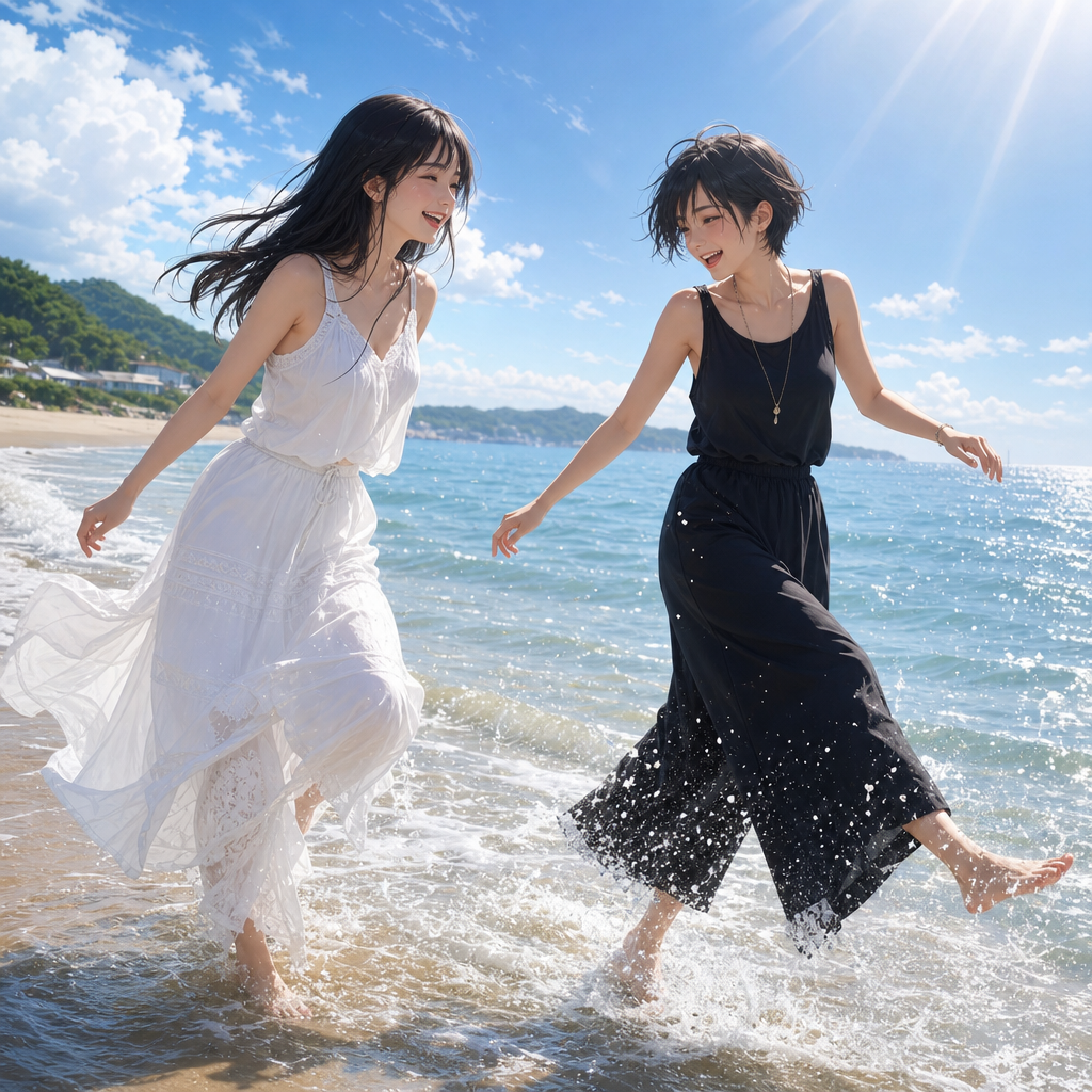 白と黒　大と小　おまけ