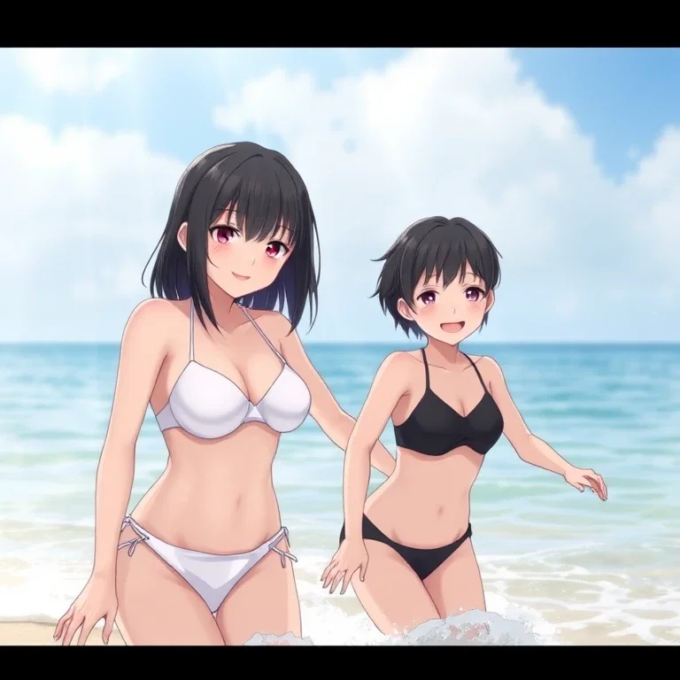 白と黒　大と小　その２
