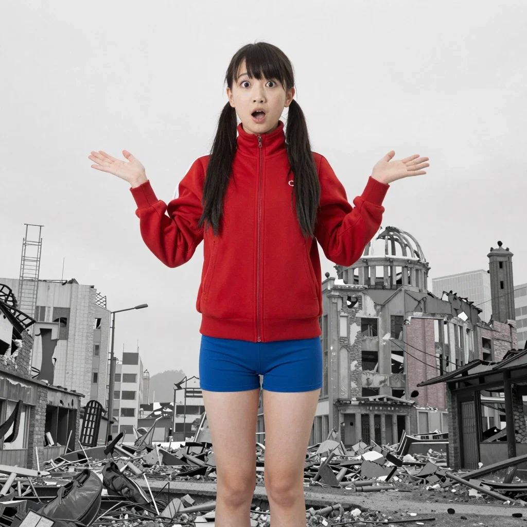 昭和20年にタイムスリップした女子高生