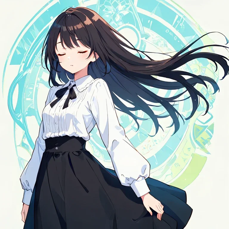 風と少女