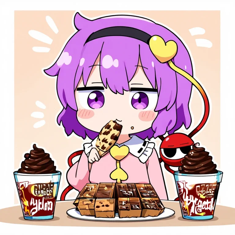 チョコがうめぇさとり