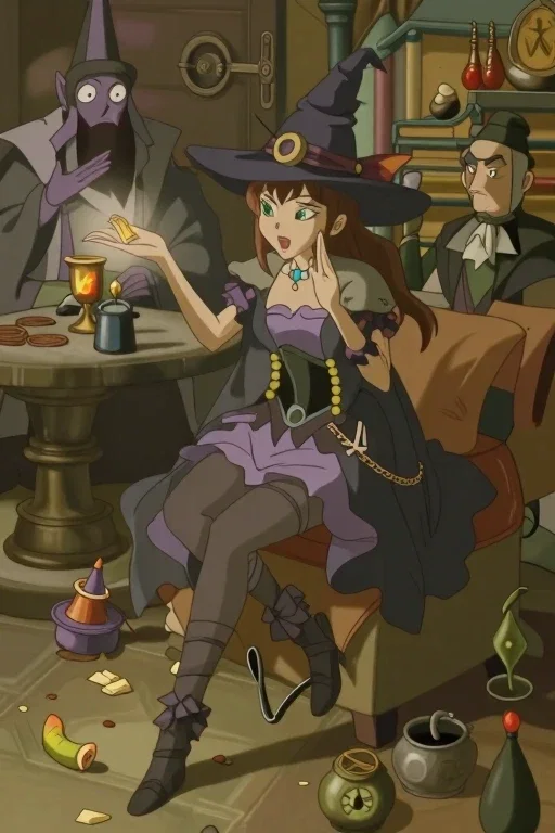 猫耳の魔女
