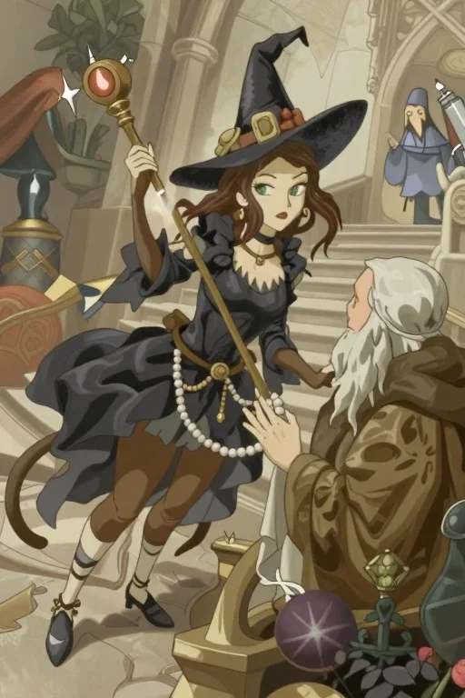 猫耳の魔女と魔導師