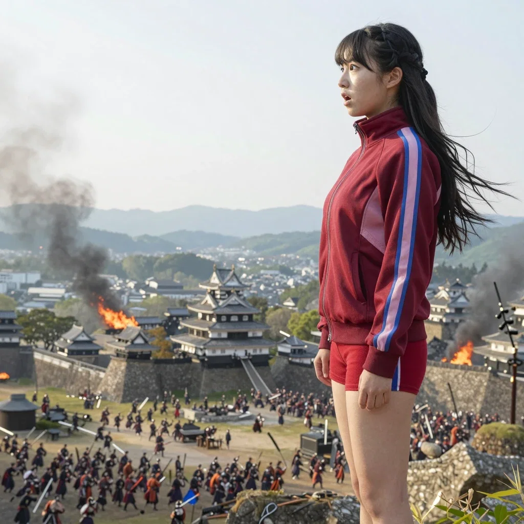 戦国時代にタイムスリップした女子高生