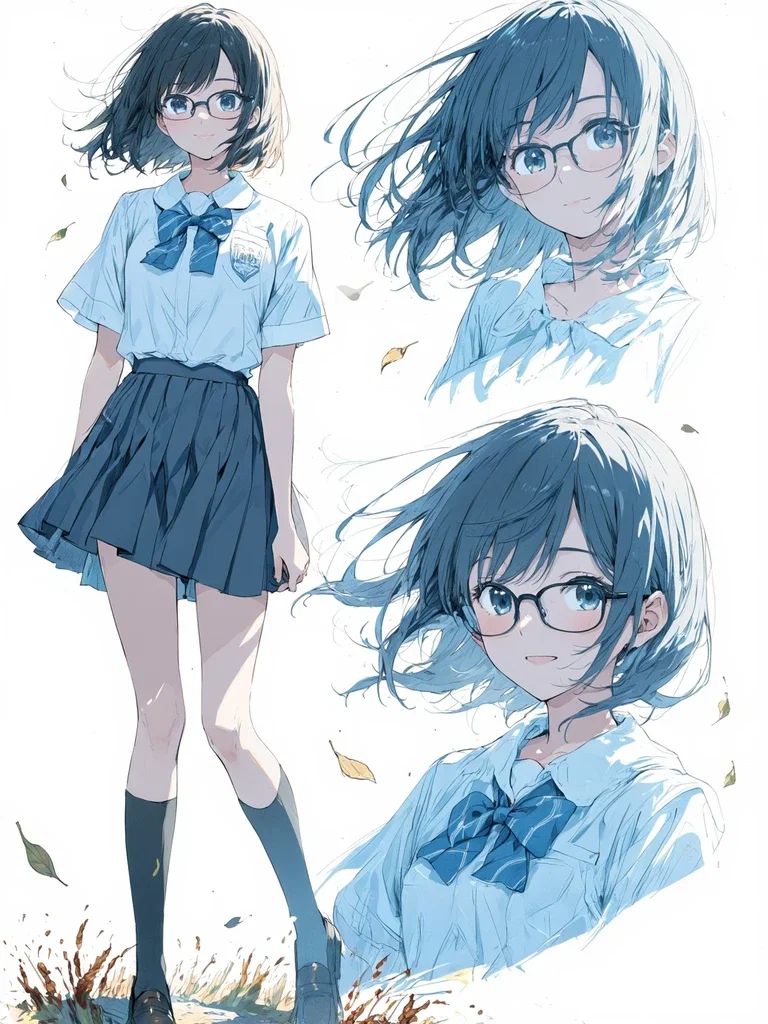 「眼鏡と制服」