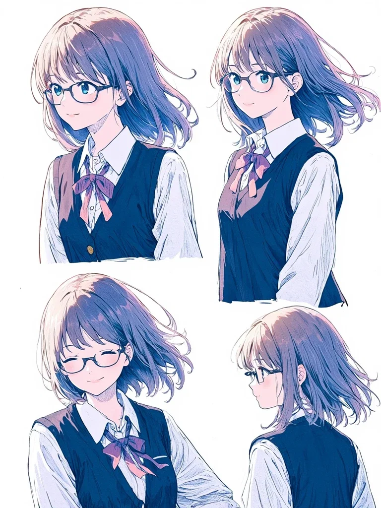 「眼鏡と制服」