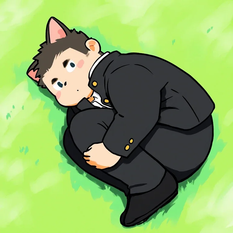 ぽっちゃり中坊猫