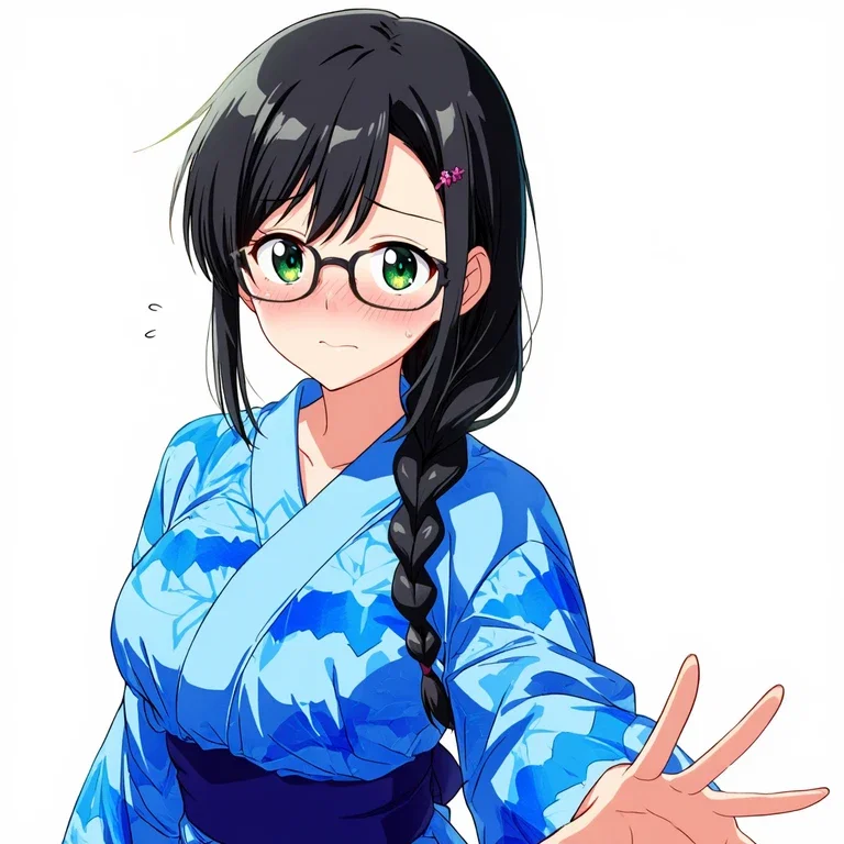 しのちゃんの浴衣