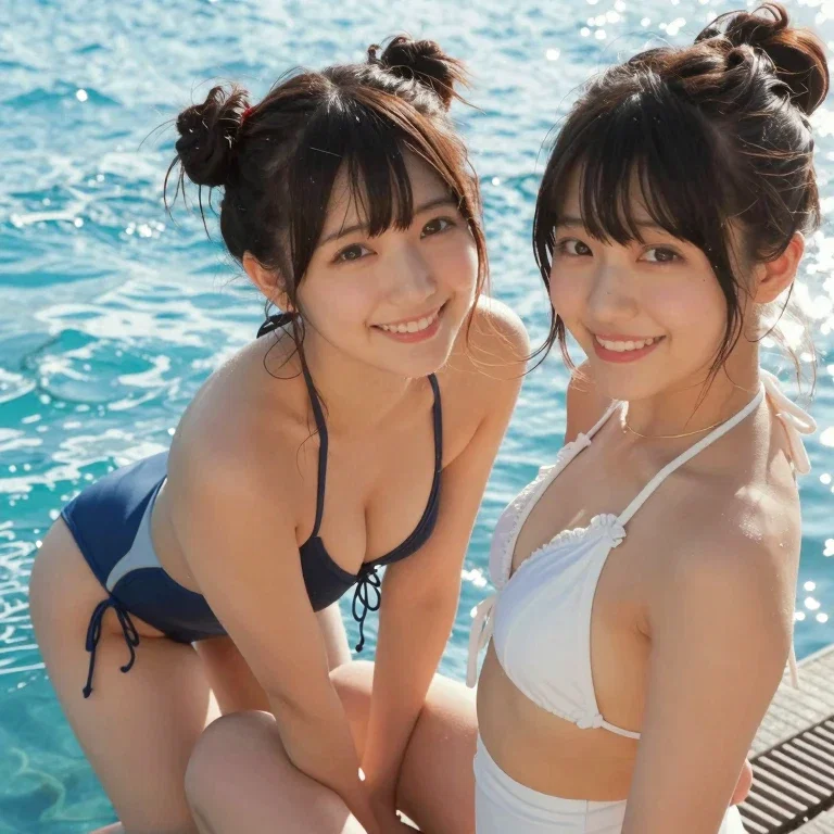 女の子２人