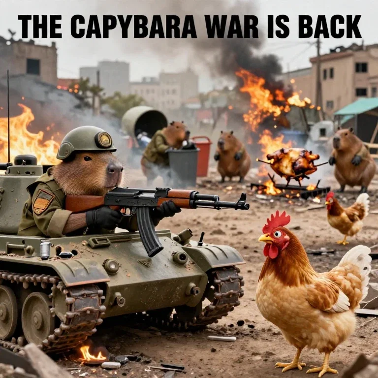 CAPYBARA WAR IS BACK