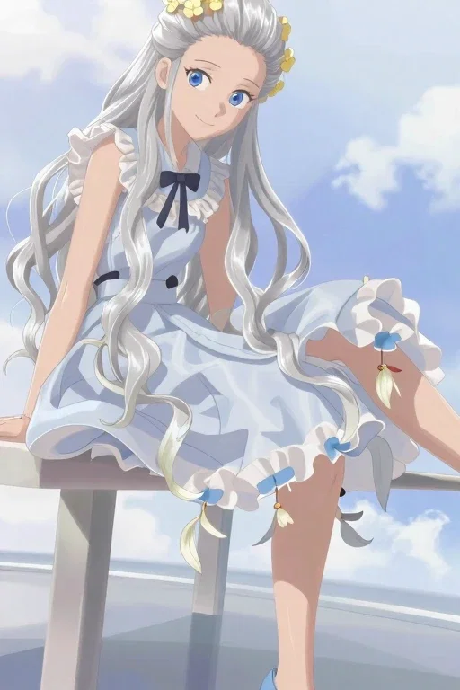 白いサマードレス