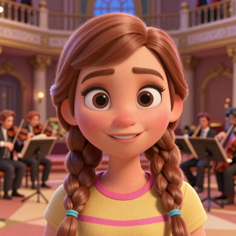 Anna y el concierto de gala.