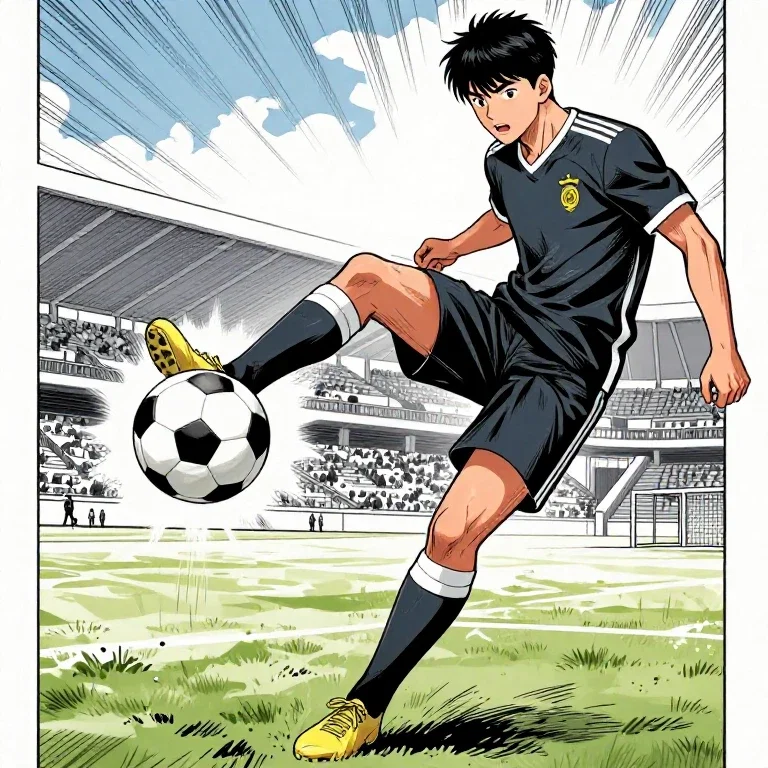 サッカーボールキック？