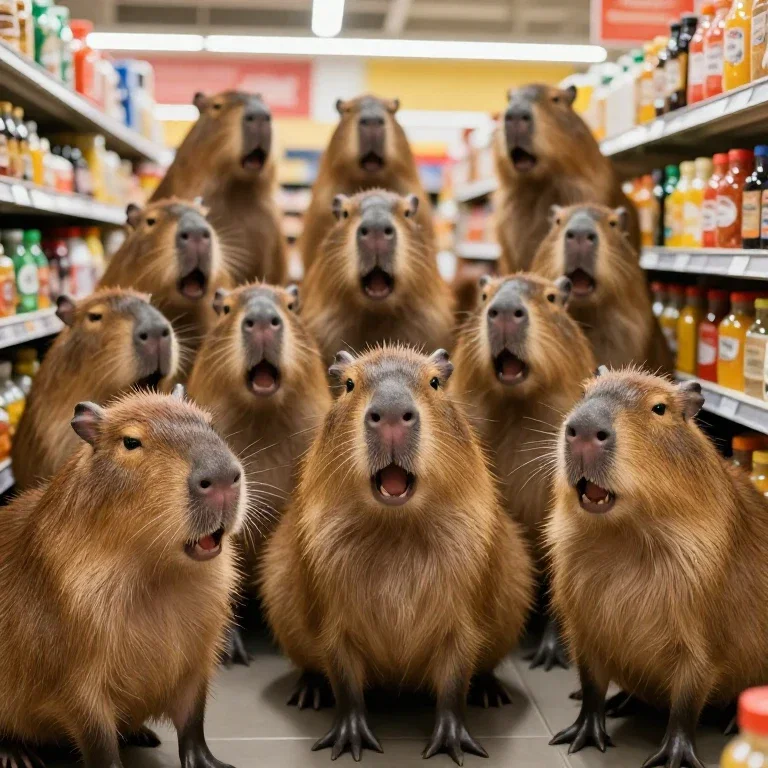 CAPYBARAS ATTACK