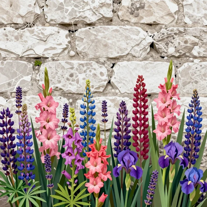 Massif de Fleurs Harmonieux