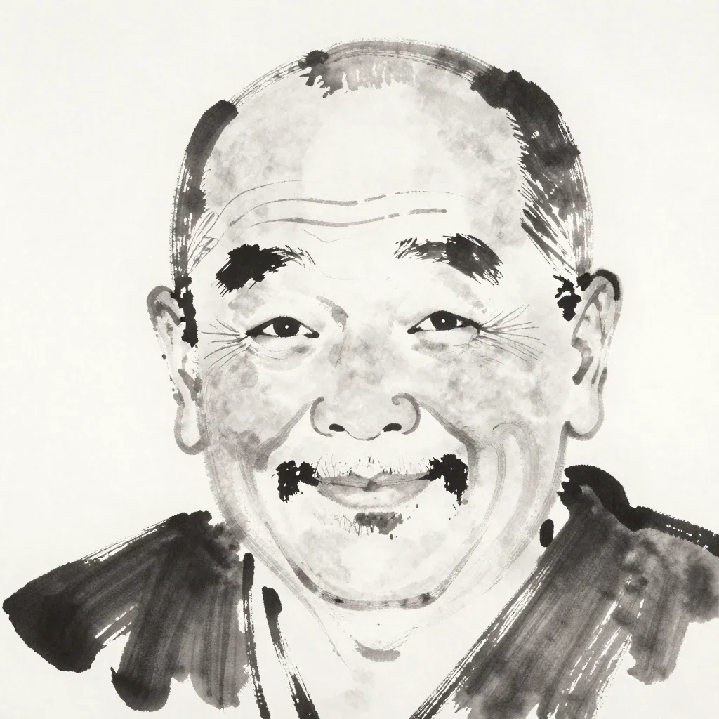 江戸おじの微笑み