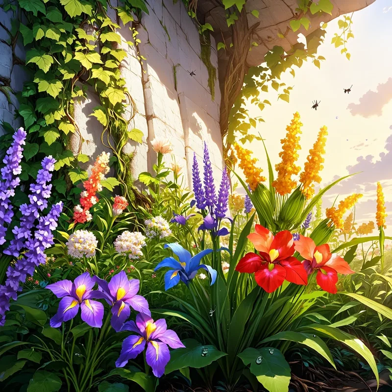 Composition Florale Sauvage
