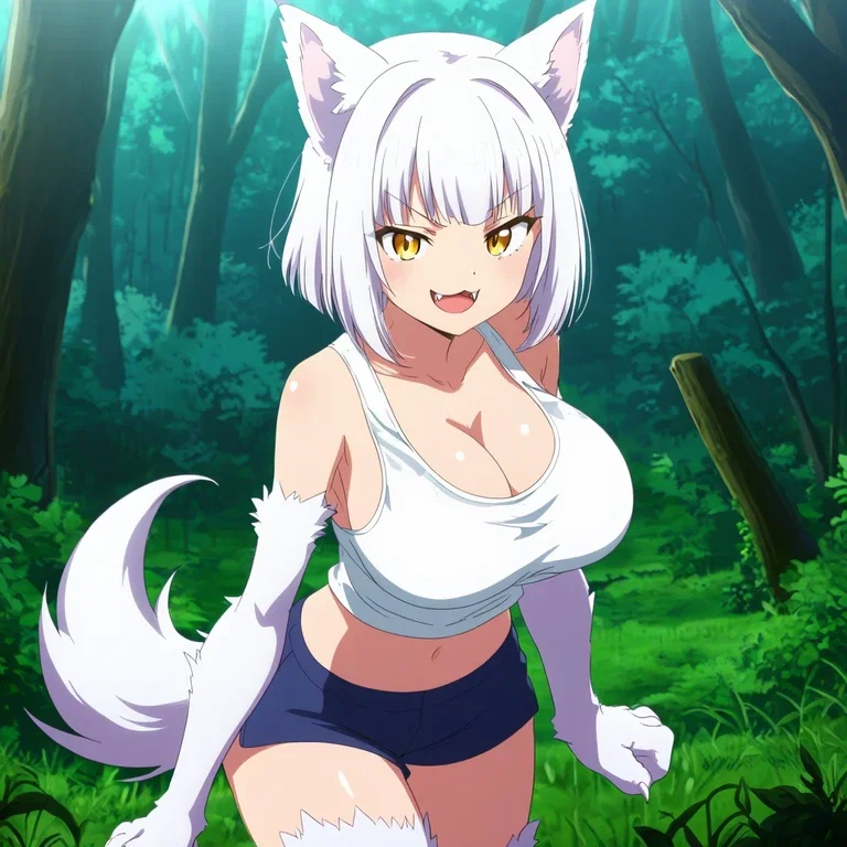 白狼少女